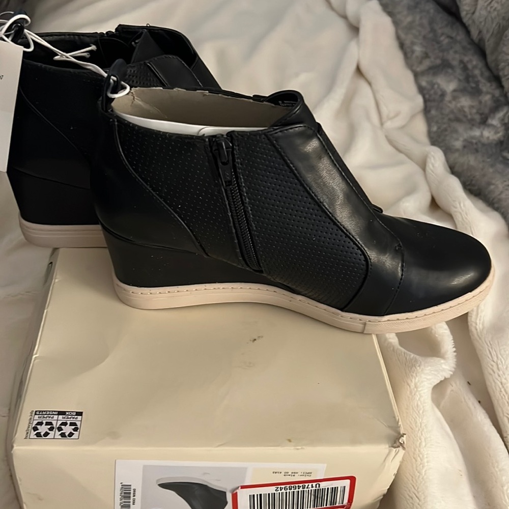 Women's Kole Microsuede Wedge
Sneakers - a New Day
